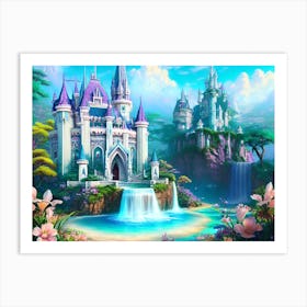 Disney Castle 6 Art Print