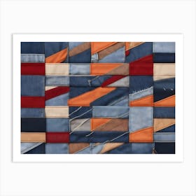 Patchwork Art Print