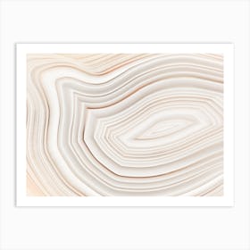 Agate Crystal Art Print