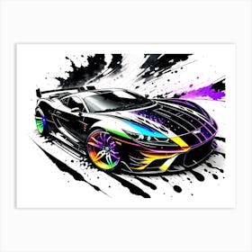 Car Painting Art Print