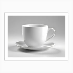 Cup And Saucer Art Print