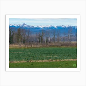 Snow Capped Mountains 20220102 208ppub Art Print