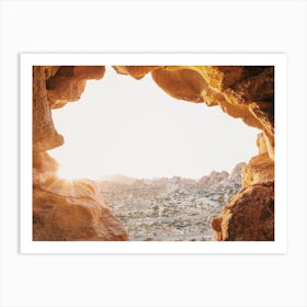 Joshua Tree Desert View Art Print