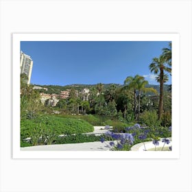 View Of Monaco Art Print