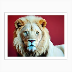 Lion Stock Videos & Royalty-Free Footage Art Print