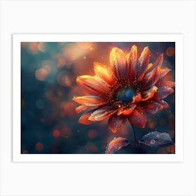 Flower Hd Wallpaper Art Print