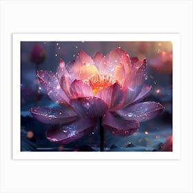 Lotus Flower 31 Art Print