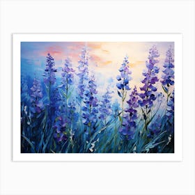 Lupine Painting 1 Art Print