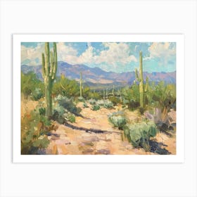 Western Landscapes Sonoran Desert Arizona 1 Art Print
