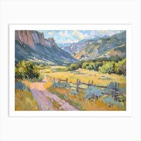 Western Landscapes Colorado 1 Art Print
