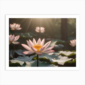 Lotus Flower 14 Art Print