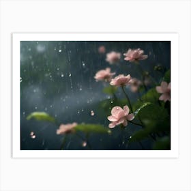 Rain In The Rain Art Print