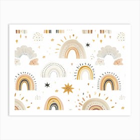 Rainbows Art Print