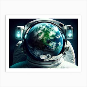 Space Explorer Art Print