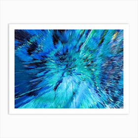 Acrylic Extruded Painting 549 Art Print