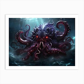 Octopus 1 Art Print