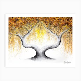 Ace Of Spades Tree Art Print