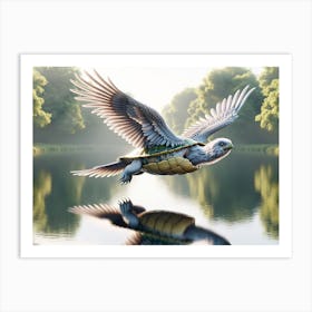 Birdle Art Print