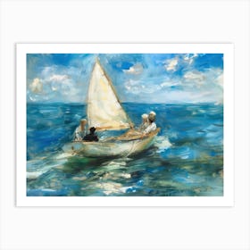 Contemporary Artwork Inspired By Edouard Manet 4 Art Print