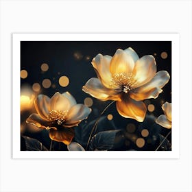 Luxury Flower 3 Art Print