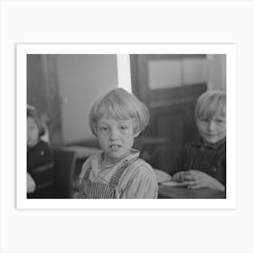 Pupil In School, Williams County, North Dakota By Russell Lee Art Print