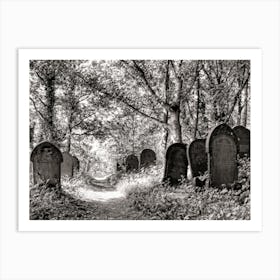 Wardsend Cemetery 01 (2010) Art Print