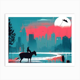 Cityscape 2 Art Print