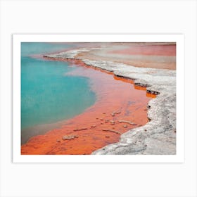 Grand Prismatic Spring Art Print