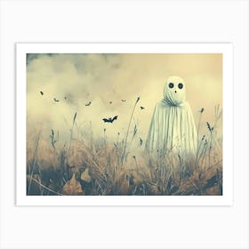 Ghost In The Field 3 Art Print