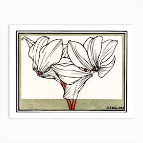 Cyclamen, Julie De Graag Art Print