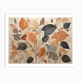 Autumn Leaves Art Print