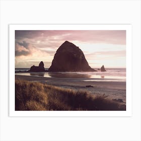 Cannon Beach Summer Sunset Art Print