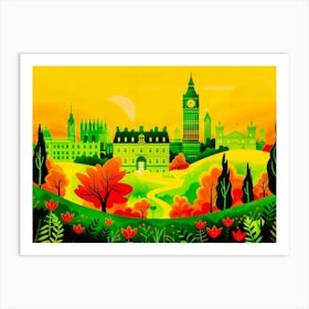 Autumn In London Art Print