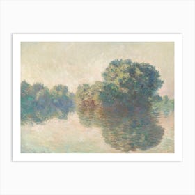 The Seine At Giverny (1897), Claude Monet Art Print