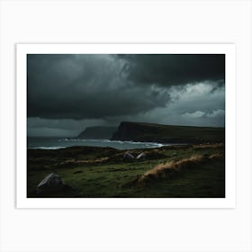 Stormy Sky Over Ireland 3 Art Print