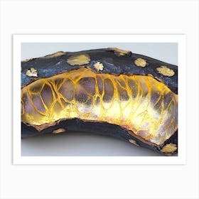 Gold Leaf Art Print