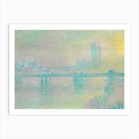 Charing Cross Bridge, London (1901), Claude Monet Art Print