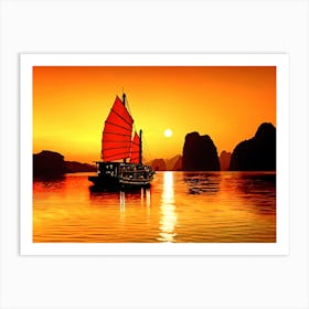 Travel VietNam 1 Art Print