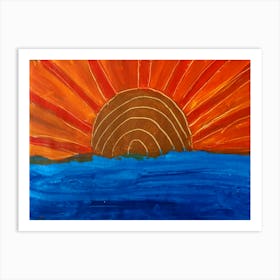 Sunset Art Print