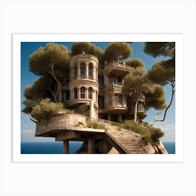 Tree House Art Print