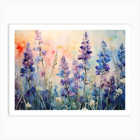 Lupine Painting Art Print