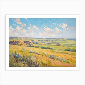 Western Landscapes Great Plains 2 Art Print