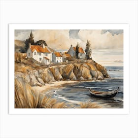 European Coastal Painting (126) Art Print