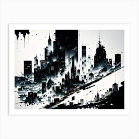 Cityscape 59 Art Print