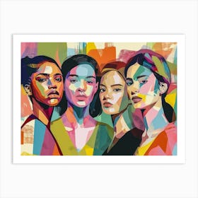 Women Of Color 13 Art Print