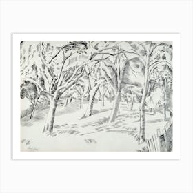 The Orchard (1922), Paul Nash Art Print