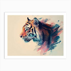 Tiger Painting 1 Art Print