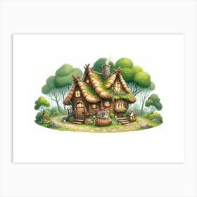 Fairy House Art Print