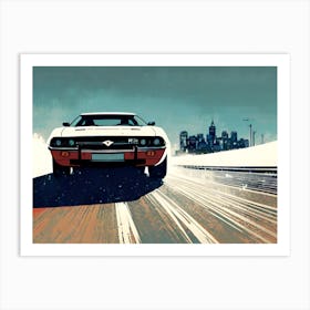 Fast And Furious Art Print
