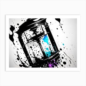 Splatter Art 4 Art Print